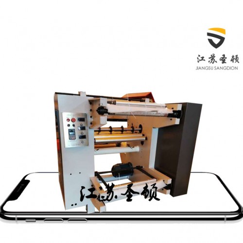 熔喷布分切机 广州圣顿机械 Q20200515-01熔喷布分切机生产厂家 无纺布切条机图4