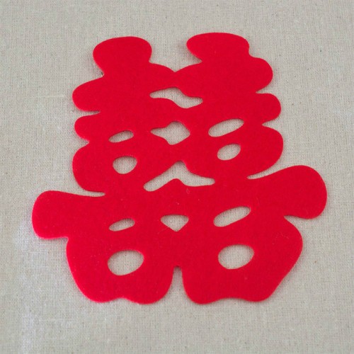 供应彩色无纺布 婚庆用品 激光刻钱包手提包 壁画花毛毡 羊毛毡，毛毡包 加厚工业毛毡 彩色无纺布，激光花毛毡图7