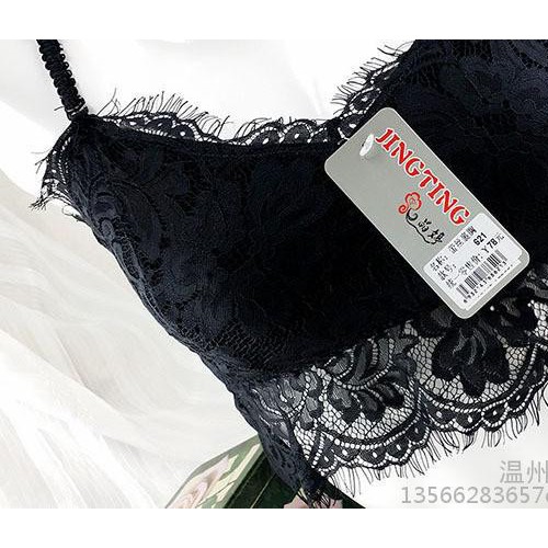 胸衣 裹胸晶婷621夏季花边睫毛蕾丝【裹胸】吊带、小背心防走光吊带打底衫图4