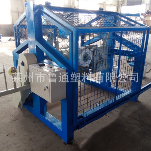 无纺布条打轴机器 鲁通定制单锭绕轴收卷机图4