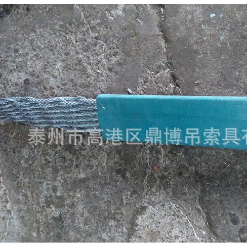 自产自销钢丝绳吊装带两头扣钢丝绳吊带可根据客户要求定做图2