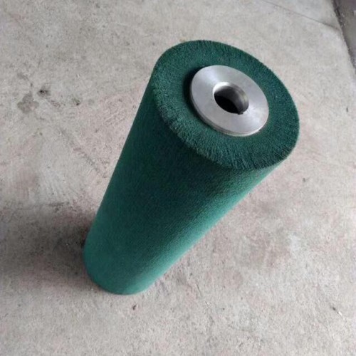 **研磨不织布辊 百洁布刷 海绵吸油无纺布辊刷 抛光刷辊图2