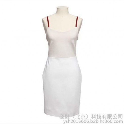 懿尚汇小礼服Victoria白色吊带裙图1