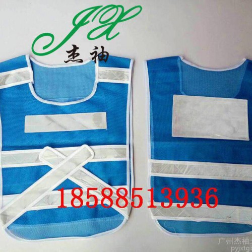 杰袖 加工定制各类反光衣交通安全服信息反光背心作用反光马甲资讯网布背心厂家图2