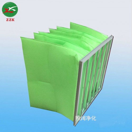 【ZZK**批发初中效袋式空气过滤器 无纺布袋式滤网 非标可订做 初中效无纺布袋式过滤器图2