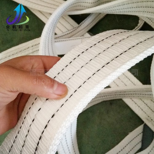 起重吊带工业吊车吊装带3吨10吨1t5吨双扣汽车起重吊带绳子图2
