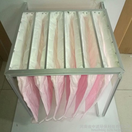 490*592*550 g4初效无纺布袋式过滤器 初效袋式过滤器 空气过滤器 袋式 铝框初效无纺布袋式空气过滤器图6
