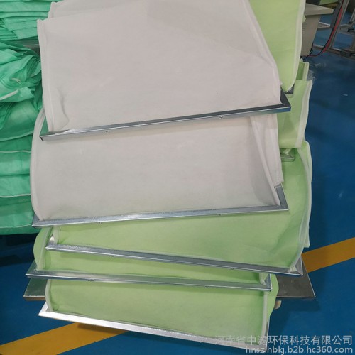 490*592*550 g4初效无纺布袋式过滤器 初效袋式过滤器 空气过滤器 袋式 铝框初效无纺布袋式空气过滤器图2