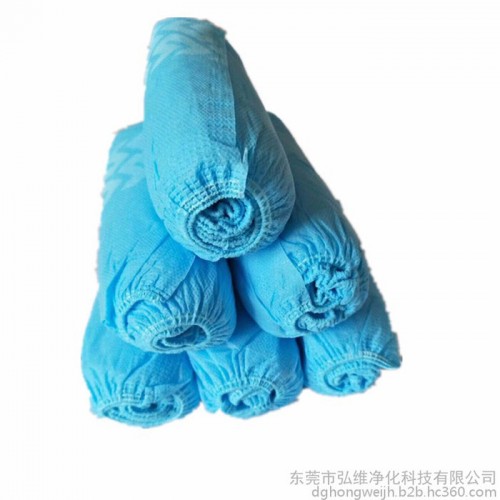 弘维 一次性鞋套无纺布 居家  无尘车间必备品 便捷实用防尘图2