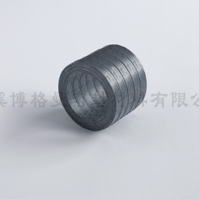 博格曼低泄漏盘根组合BPG7300碳纤维无纺布膨胀石墨盘根