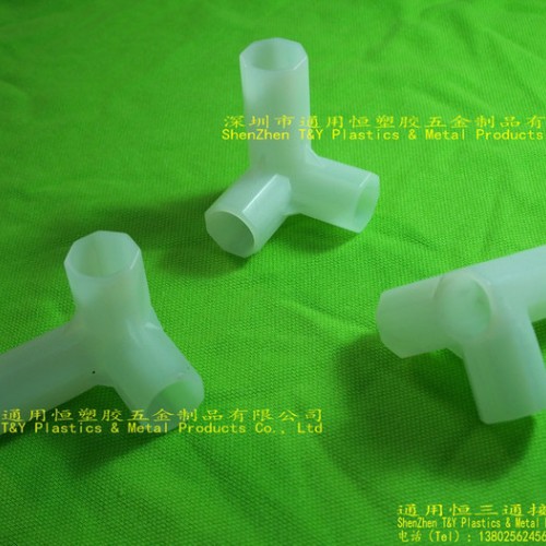 通用恒供应批发三通塑料接头无纺布衣柜接头四通五通鞋柜弯头图6
