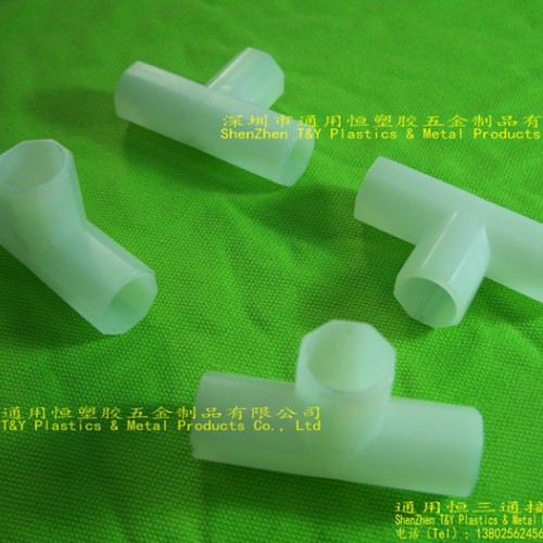 通用恒供应批发三通塑料接头无纺布衣柜接头四通五通鞋柜弯头图8