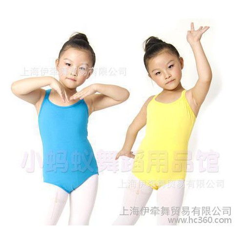 儿童练功服体操服 形体表演服 吊带服棉质吸汗 儿童/成人图3