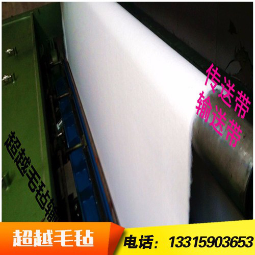 供应耐高温无缝输送带 毛毡筒 加筋加基布工业毛毡 羊毛毡床垫 无纺布图2