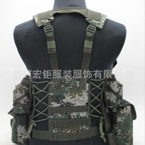06通用单兵战斗携行具战术背心 士兵配置图3