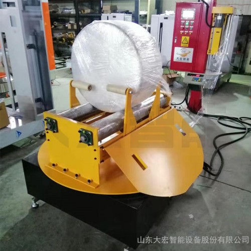 大宏P500/P800 小型圆筒缠绕机 缠绕机厂家直供 无纺布圆筒纸缠绕打包机图6