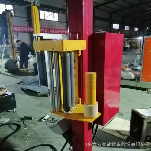 大宏P500/P800 小型圆筒缠绕机 缠绕机厂家直供 无纺布圆筒纸缠绕打包机图3