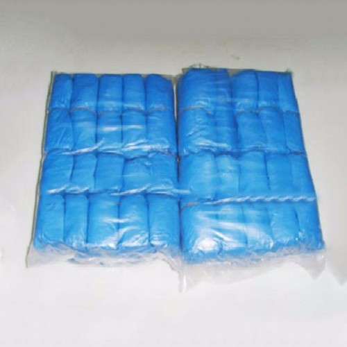【精淘塑料】 厂家 专业提供 大量** 一次性鞋套批发 无纺布鞋套 pe鞋套 防尘防水鞋套图2
