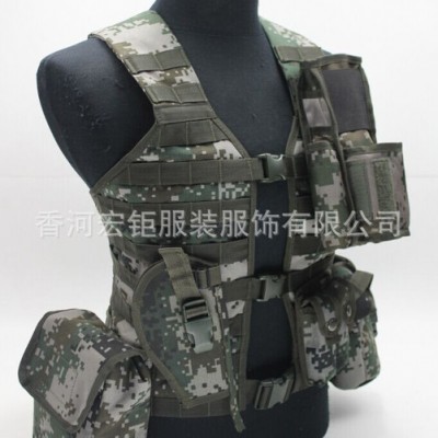 06通用单兵战斗携行具战术背心 干部配置