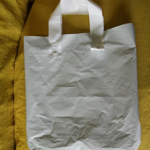 ** 购物袋银色铝膜吊带袋时尚礼品袋服装包装手提袋图3