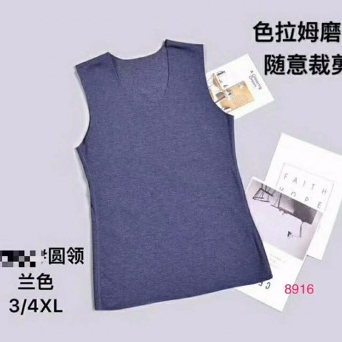 绿尚 竹纤维男士磨毛随心裁保暖背心8916黑的灰色宝蓝色酒红色下单电话联系图2