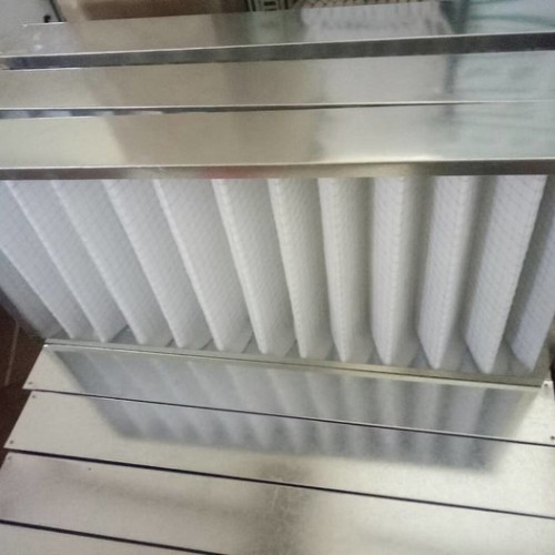 潍坊** 雅士空调过滤器 空调机组初效空气过滤器 无纺布过滤器 新风净化过滤网图2