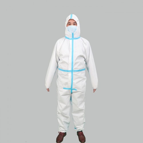 一次性隔离衣/防护服PP+PE无纺布资质齐全 防疫物资 量大从优图5