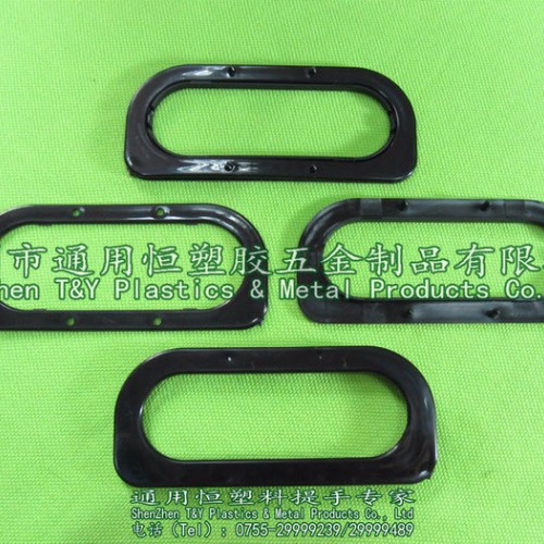 厂家批发米袋手挽扣，胶袋叉耳拎手，无纺布PP提手，胶袋提手图7