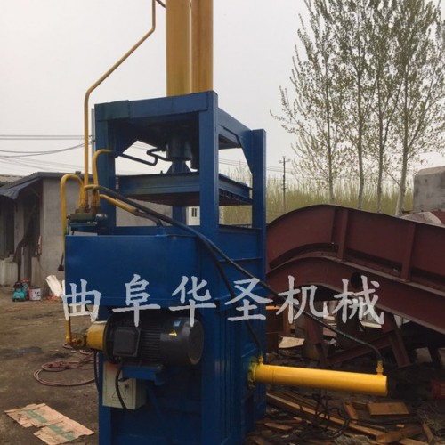 无纺布立式打包机 小型编织袋打包机 节能新款打捆机图7