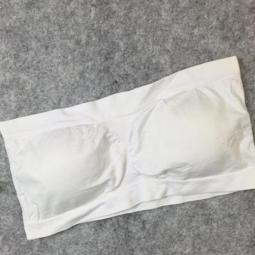 抹胸式无带打底裹胸带胸垫胸衣女士内衣夏季防走光无肩带背心图2