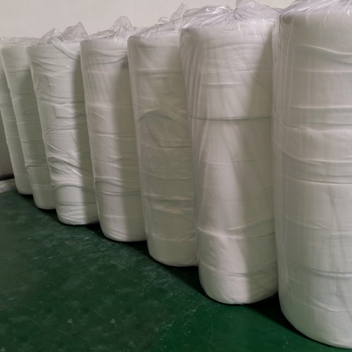 顺欣_厂家定制杯型口罩无纺布120g 220g热熔定型棉针刺棉_杯形口罩布材料图2