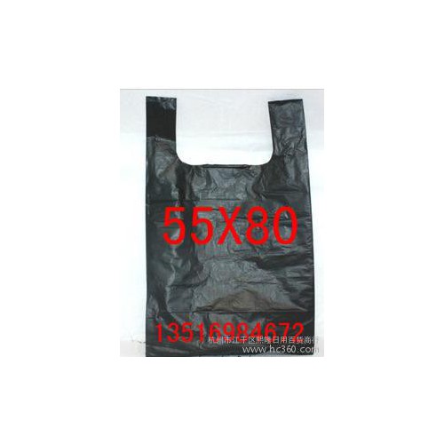 台达55*80背心式垃圾袋加厚型 保洁用品 家用垃圾袋 100只/包