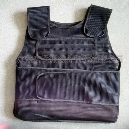 夏季防刺服荣安软质插片铆接防刺服防砍衣防刺背心直销图2