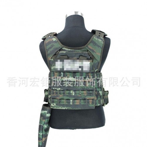 宏钜虎斑迷彩特种兵PC水陆两栖快拆防弹战术背心图3