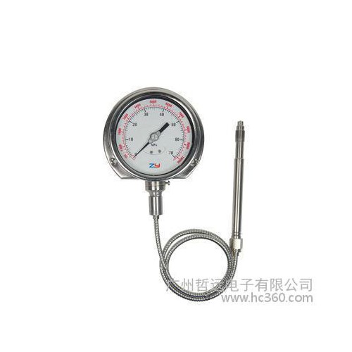 无纺布生产线隔膜式高温熔体压力表，PT135GZ配用于化纤挤图2