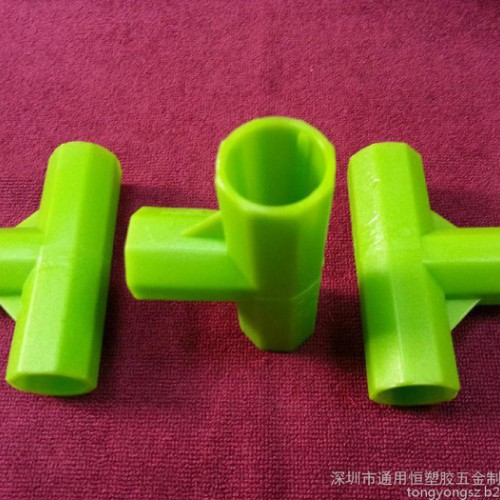 直销展示架16MM三通，无纺布衣柜塑料接头，环保四通图6