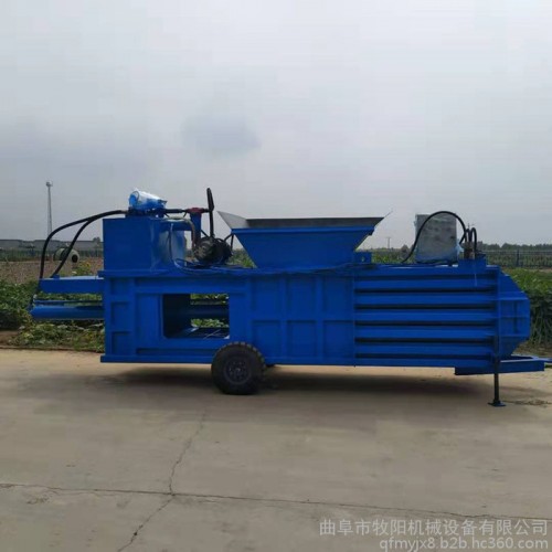 卧式废纸压缩打包机塑料薄膜压缩打捆机无纺布液压打包机图8
