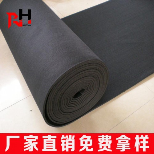 润华毛毡厂家供应针刺无纺布 汽车装饰化纤毡针刺纤维毛毡图2