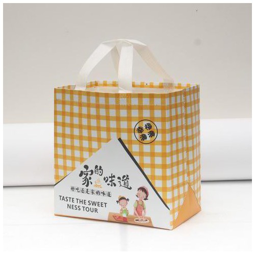 环雅 覆膜袋 覆膜袋厂家无纺布彩色覆膜外卖袋食品袋宣传袋图2