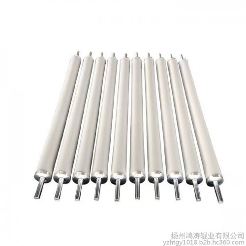 【鸿涛辊业】制造各类型辊胶轮熔喷无纺布胶辊气胀轴展平辊弯辊现货图5