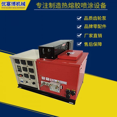 15L容量热熔胶机空气滤器无纺布电子防护 毛刷魔术贴上胶图4