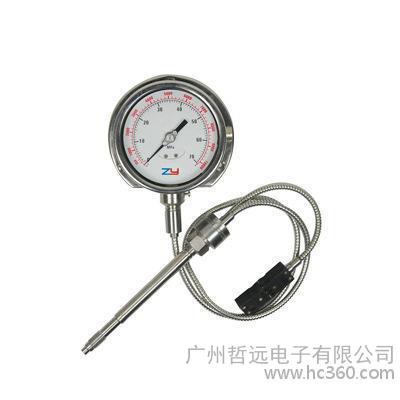 PT135GW指针式熔体压力表，无纺布高温熔体压力表，隔膜压