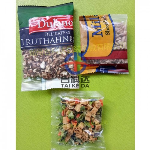 特价块状食品自动封口排气颗粒包装机全自动无纺布竹炭 郑州包装机图5