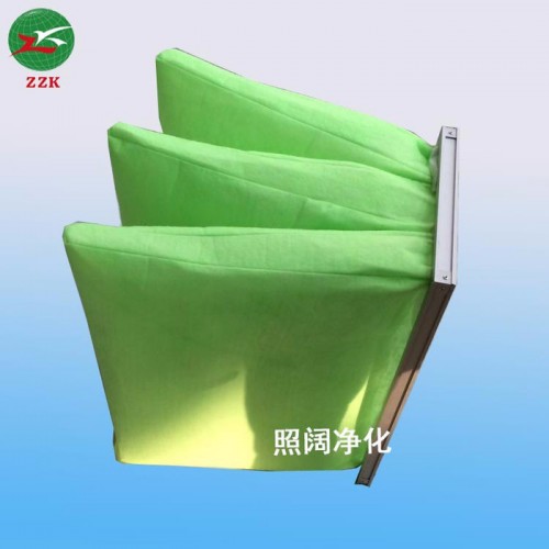 供应照阔品牌ZKK-DS初中效无纺布袋式过滤器无框袋式过滤网图3