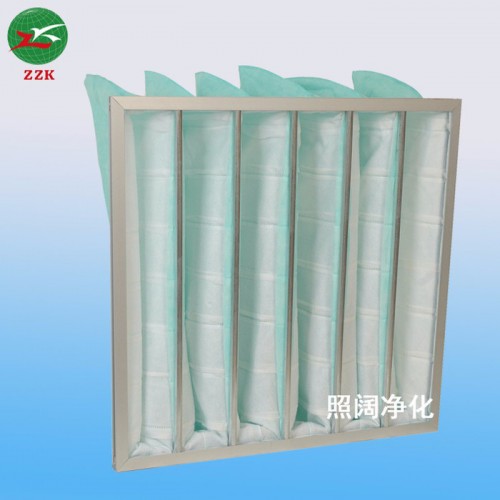 供应照阔品牌ZKK-DS初中效无纺布袋式过滤器无框袋式过滤网图2