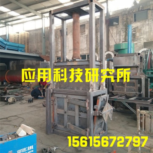 小型纸皮打包机服装床单海绵棉花无纺布立式液压围栏打包机图7