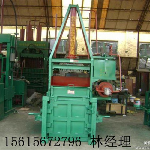 自产自销无纺布液压打包机 高效废品压缩机 材料选择打包机图2