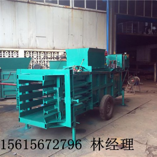 自产自销无纺布液压打包机 高效废品压缩机 材料选择打包机图7
