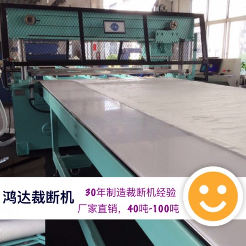 面膜裁断机 全自动展料进出料 一体全自动油压裁断机 无纺布面膜 自动裁断机图4