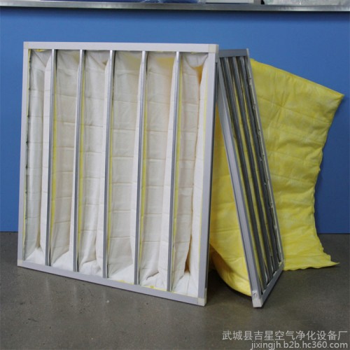 大同厂家初效过滤器板式 中效袋式过滤器 g4无纺布工业防尘新风系统过滤机组图8